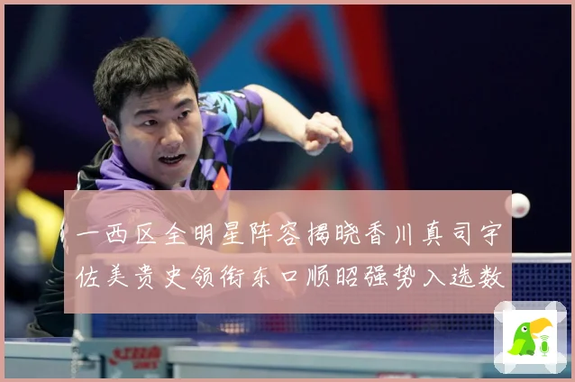 一西区全明星阵容揭晓香川真司宇佐美贵史领衔东口顺昭强势入选数据研判：最新赛事动态与深度分析